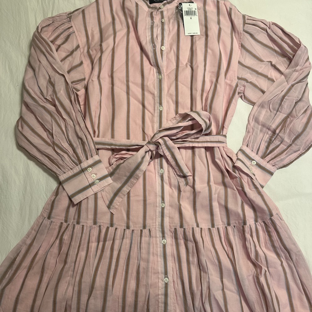 Lauren Ralph Lauren Pink Striped Dress